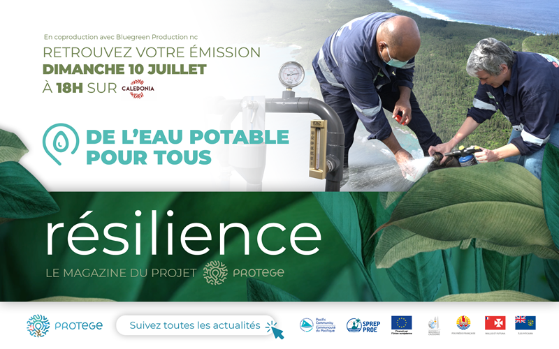 affiche Résilience eau potabke