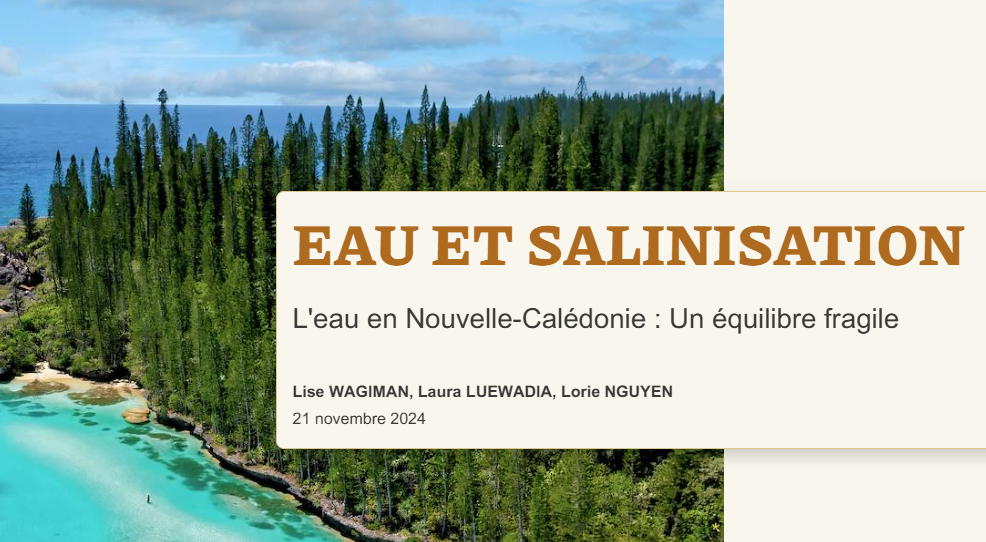 storymap eau et salinisation