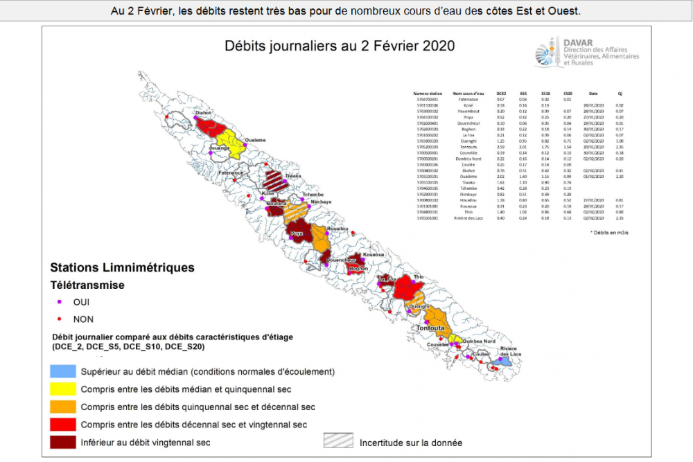 Carte bilan 2 fevrier