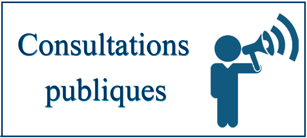 Consultations publiques