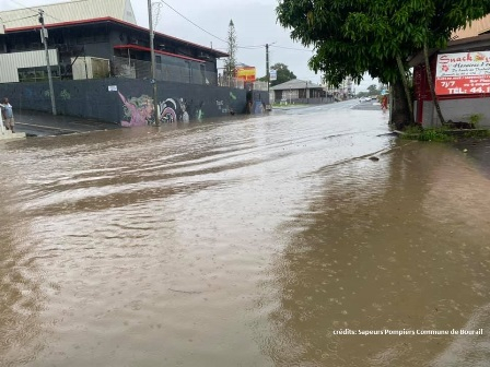 inondation Bourail janvier 2021