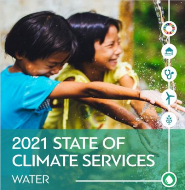 Couverture State of climate services Water 2021